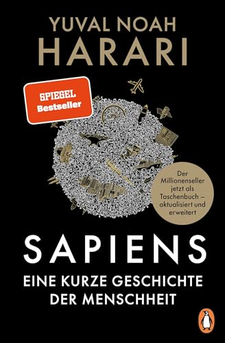 Cover von Sapiens – Eine kurze Geschichte der Menschheit – Yuval Noah Harari